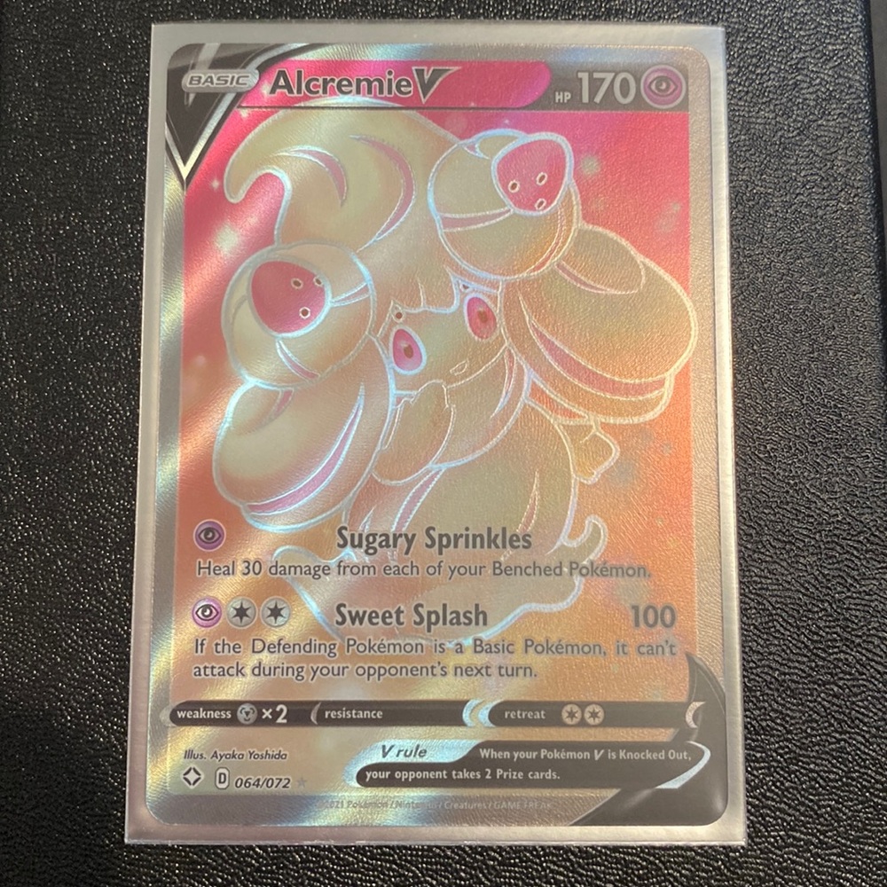 Shinny pokemon card